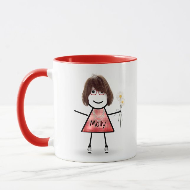 Taza Chica con maricones y cita Inspiradora (Izquierda)