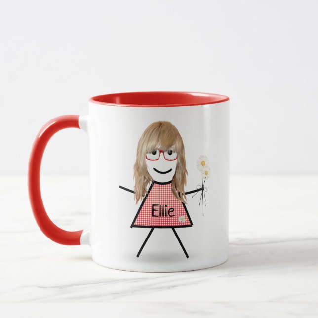 Taza Chica con maricones y cita Inspiradora (Izquierda)