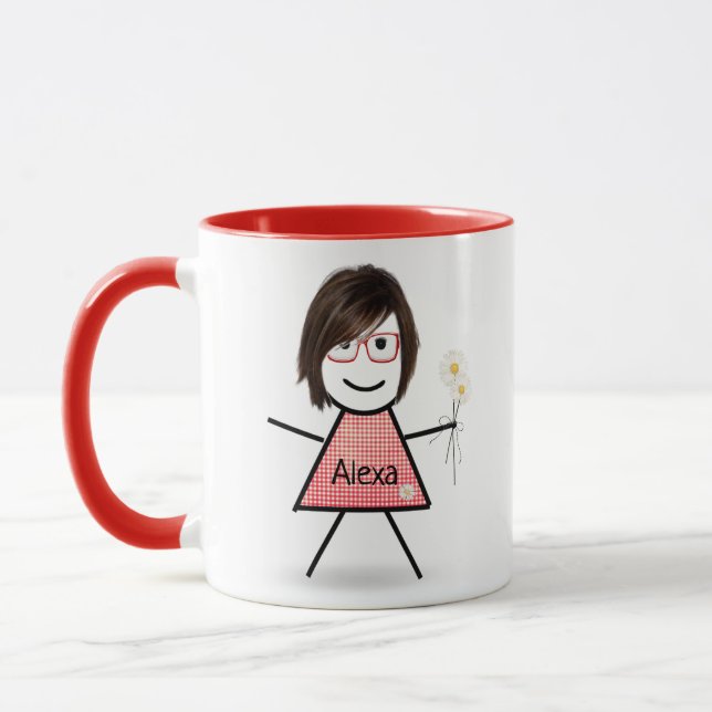Taza Chica con maricones y cita Inspiradora (Izquierda)