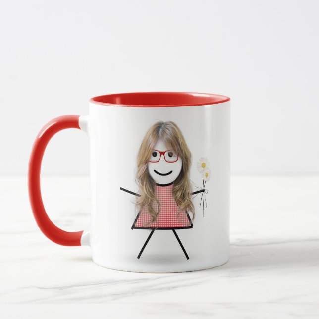 Taza Chica con maricones y cita Inspiradora (Izquierda)
