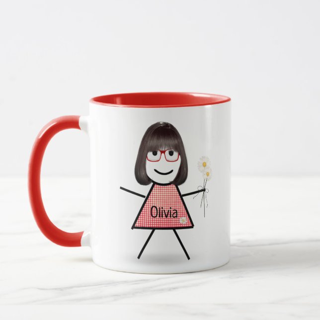 Taza Chica con maricones y cita Inspiradora (Izquierda)