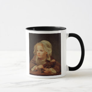 Taza Chica con una muñeca