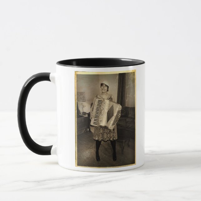 Taza Chica de acordeón retro (Izquierda)