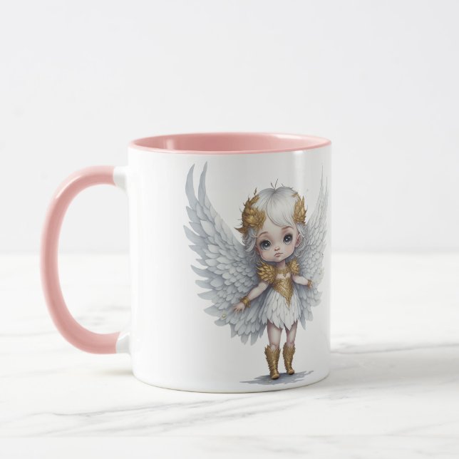 Taza Chica de ángel de cute (Izquierda)
