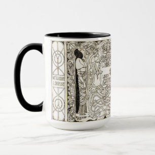 Taza Chica de Art Nouveau vintage Metamorfoze