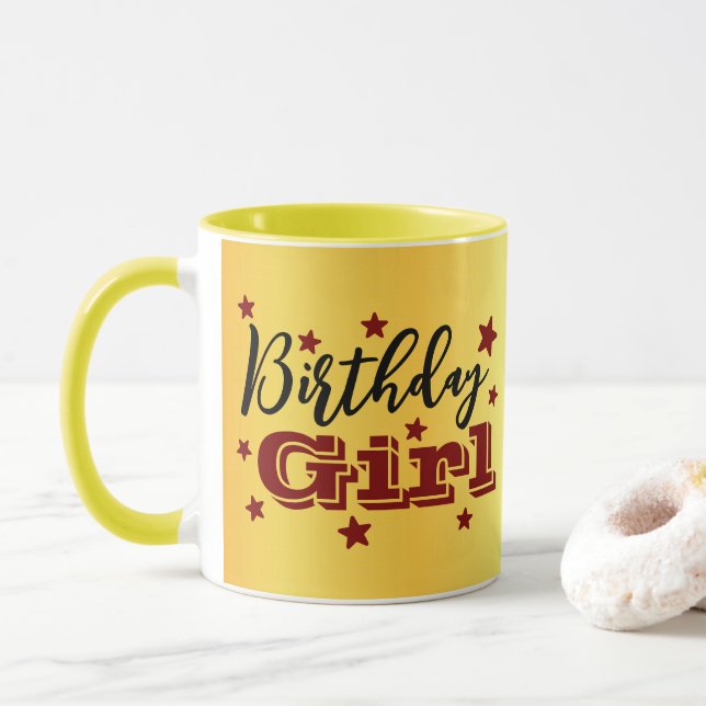 Taza Chica de cumpleaños Mezquita para celebraciones es (Con donut)