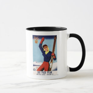 Taza Chica de esquí de barrido flexible de volante