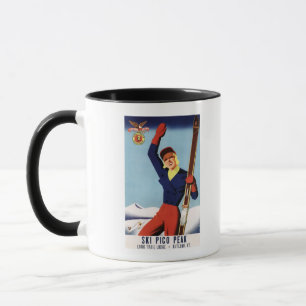 Taza Chica de esquí de barrido flexible de volante