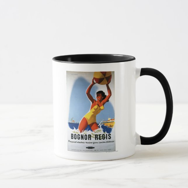 Taza Chica de Ferrocarriles Británicos y Poster de Balo (Derecha)