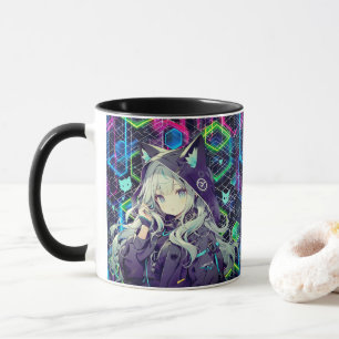 Taza Chica de Kawaii Neko