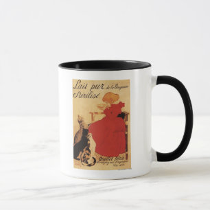 Taza Chica de la leche de Vingeanne con los gatos