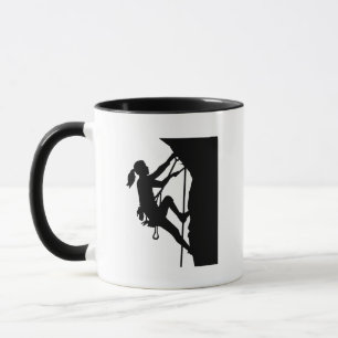 Taza Chica de la mujer que sube