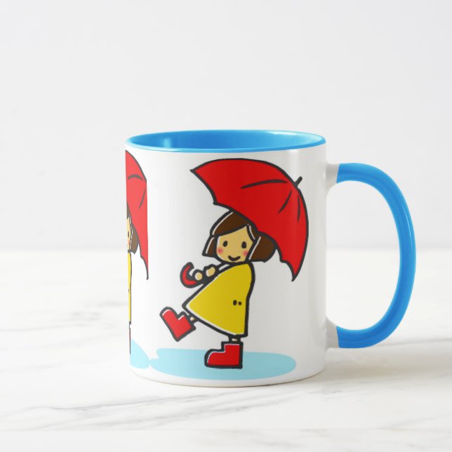 Taza Chica de paraguas Mug (Derecha)