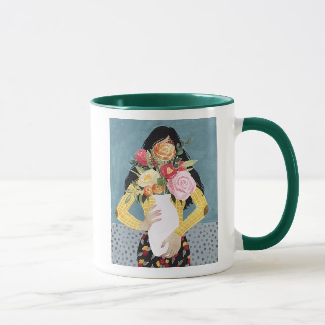 Taza Chica de vara de flores (Derecha)