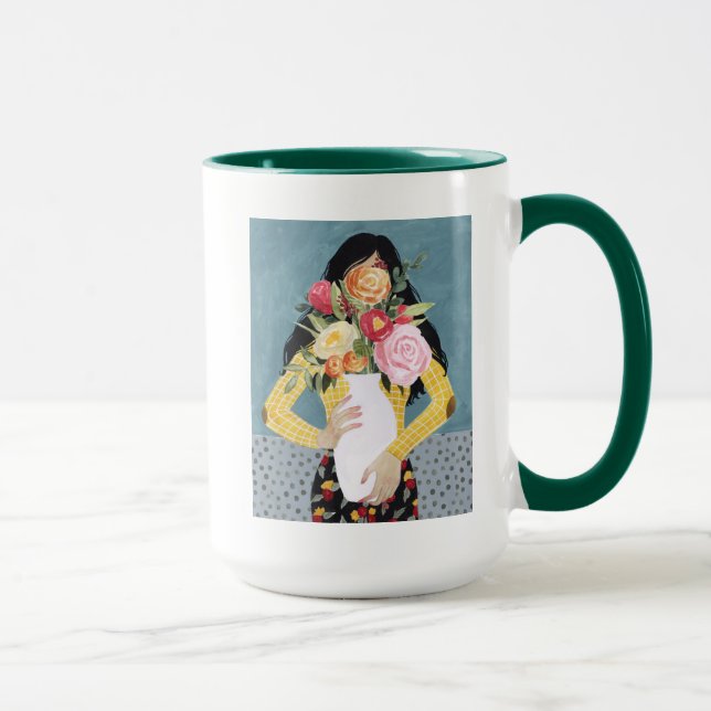 Taza Chica de vara de flores (Derecha)