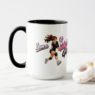 Taza Chica de voleibol personalizada