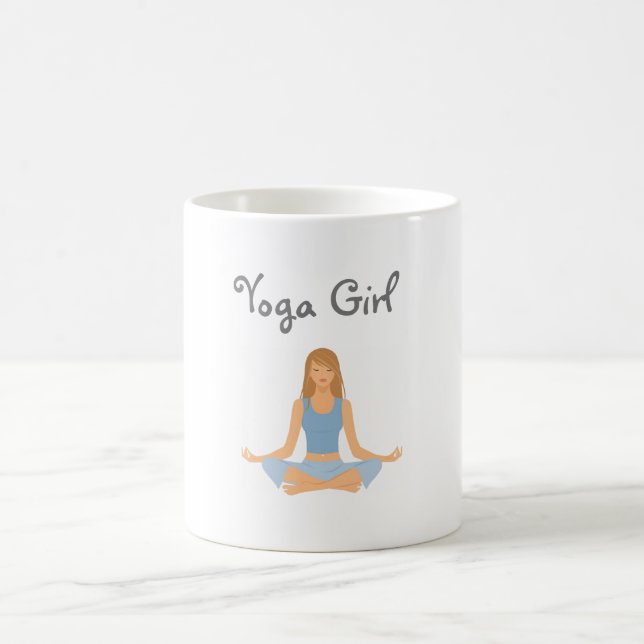 Taza | Chica de yoga (Centro)