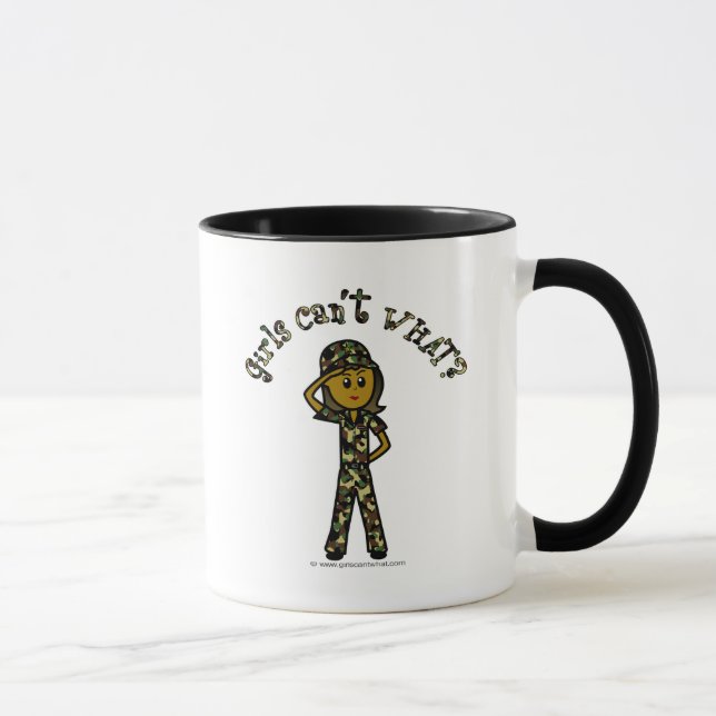 Taza Chica del Ejército de Mujeres Oscuras (Derecha)