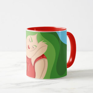 Taza Chica disfrutando el momento