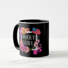 Taza Chica dulce de moda Coffee Mug