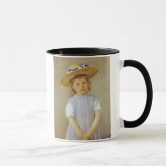 Taza Chica en una Gorra de paja, Mary Cassatt