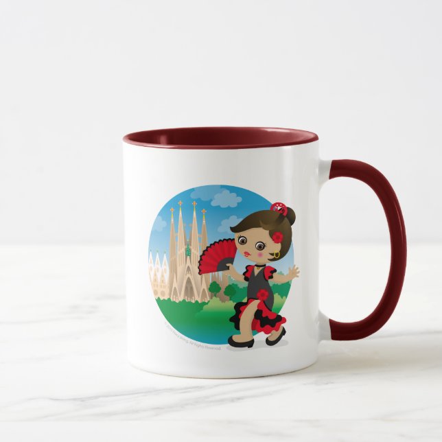Taza Chica español (Derecha)
