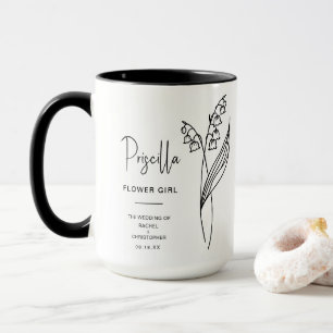 Taza Chica Flor de Mayo Flor de Nacimiento del Valle
