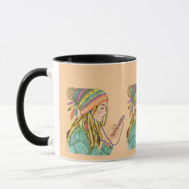 Taza Chica Gorra Mug Boho