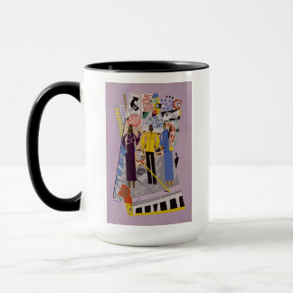 Taza Chica hablando después de cinco