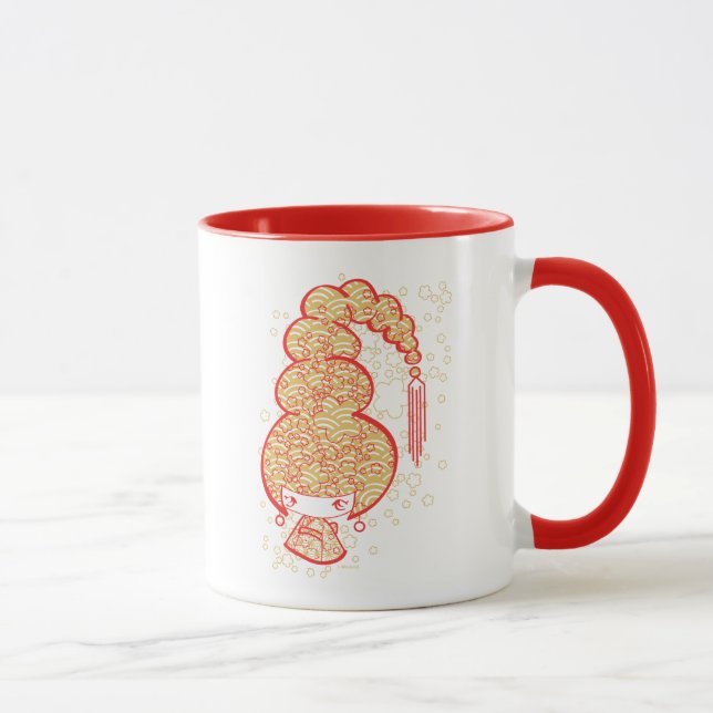 Taza Chica lindo del kimono (Derecha)