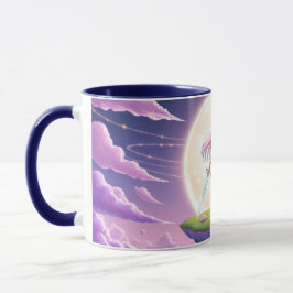 Taza Chica mágico lunar Mug - Guerrero de la luna paste