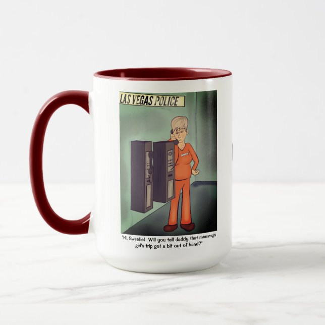Taza Chica Noche Día de la Madre Gran Mug Combo (Izquierda)