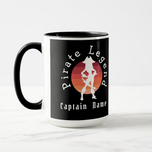 Taza Chica Pirate Fiesta negro (Izquierda)