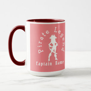Taza Chica Pirate Pink Mug
