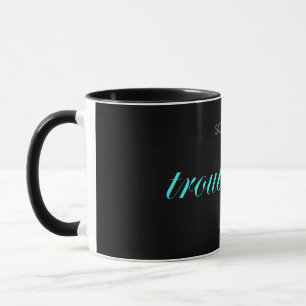Taza chica problemática! (azul eléctrico)