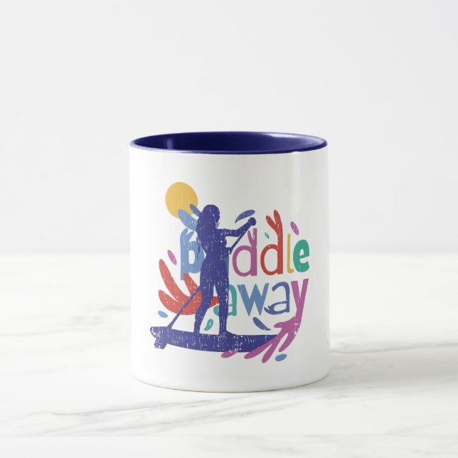 Taza Chica que ama remar — Vida en Paddleboard (Centro)
