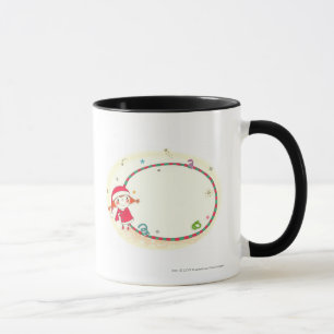 Taza Chica que lleva el traje de Santa