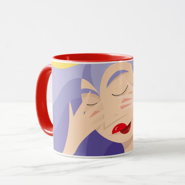 Taza Chica tímida (Anverso izquierdo)