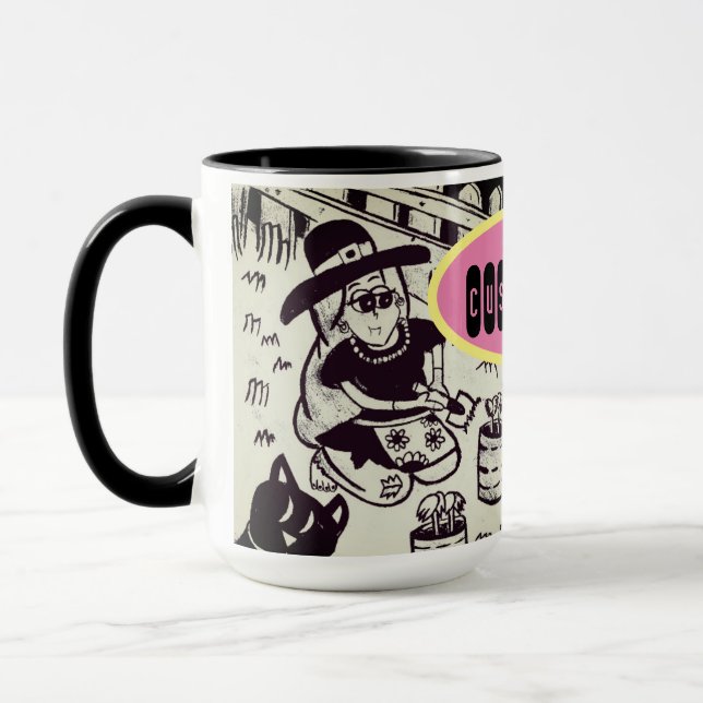 Taza Chica y Cat Mug (Izquierda)