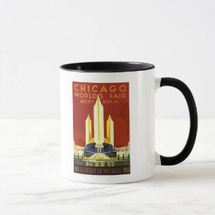 Taza Chicago exposición universal 1933