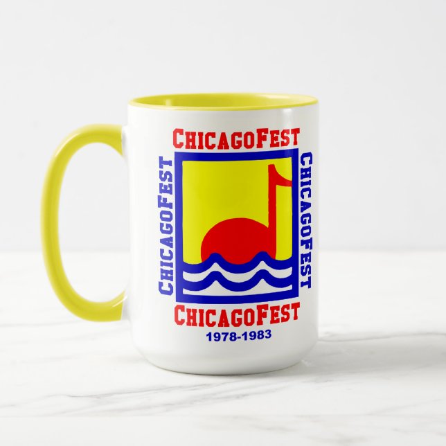 Taza Chicago Fest, Chicago IL (1978-1983) (Izquierda)