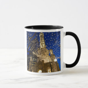 Taza Chicago, Illinois, torre de agua vieja con día de