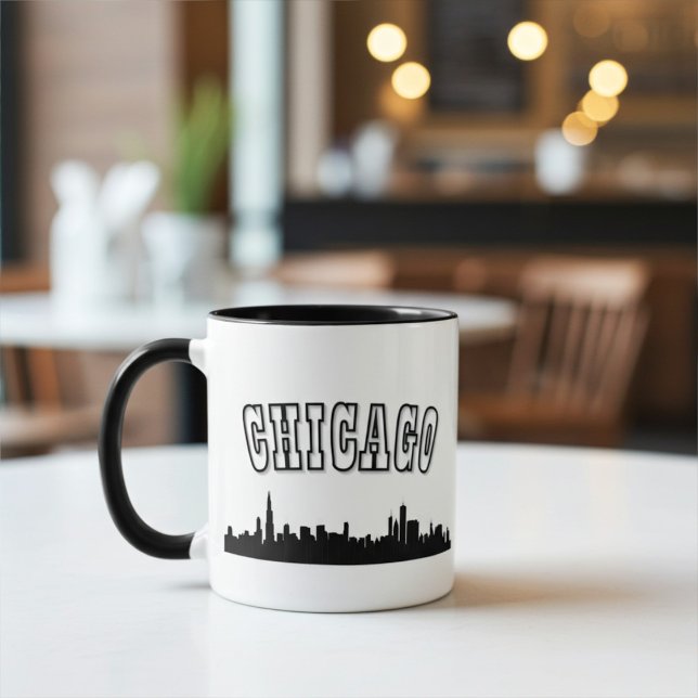 Taza Chicago Skyline Mug (Subido por el creador)