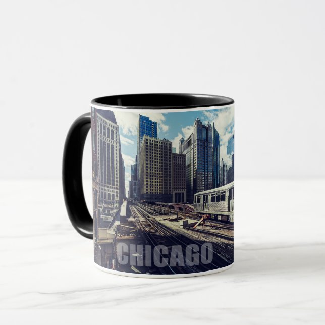 Taza Chicago USA (Anverso izquierdo)