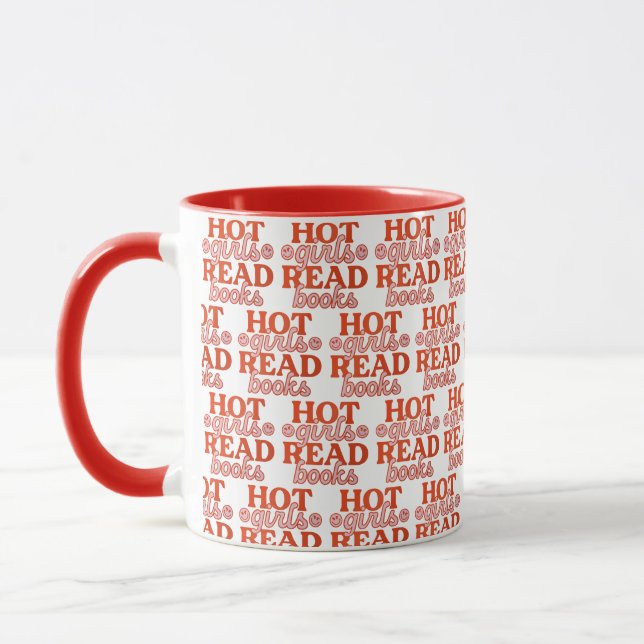 Taza Chicas Calientes Leen Libros (Izquierda)
