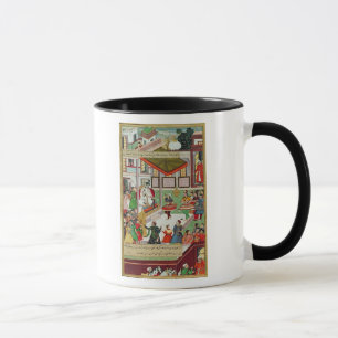 Taza Chicas de baile tomados el palacio de Baz Bahadur