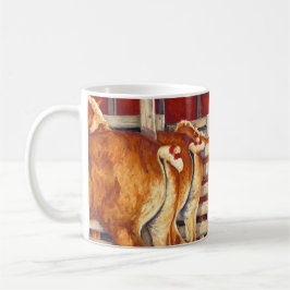 Taza Chicas de la demostración - caballos belgas