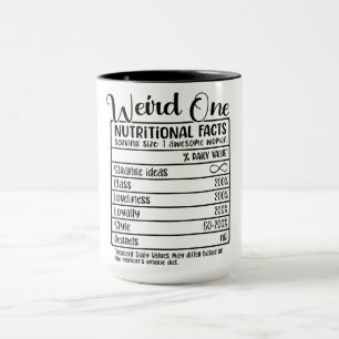 Taza Chicas divertidos Fin de Semana/Raro Un Hechos Nut