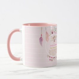 Taza Chicas FOTO Baptismo Christening Gift Proverb 31:2