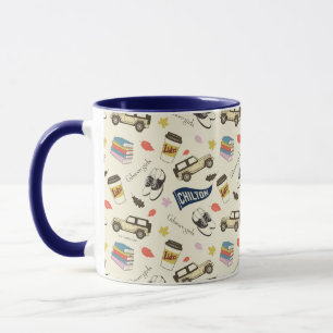 Taza Chicas Gilmore Patrón de Otoño de Chilton